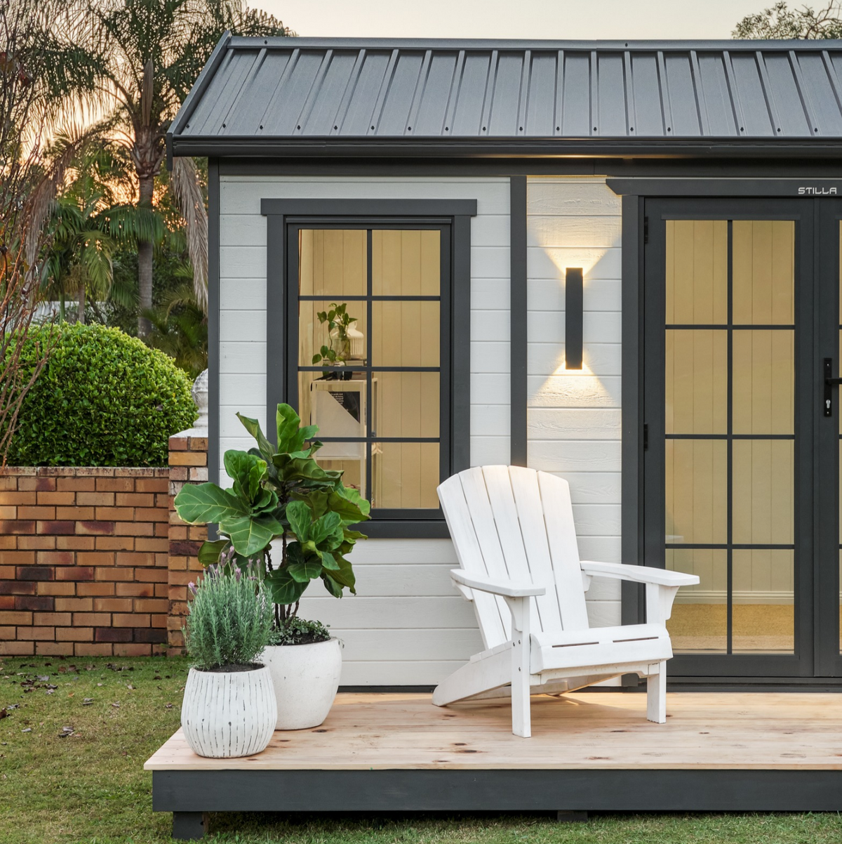STILLA Annex Deck: Extend Your Garden Studio Outdoors