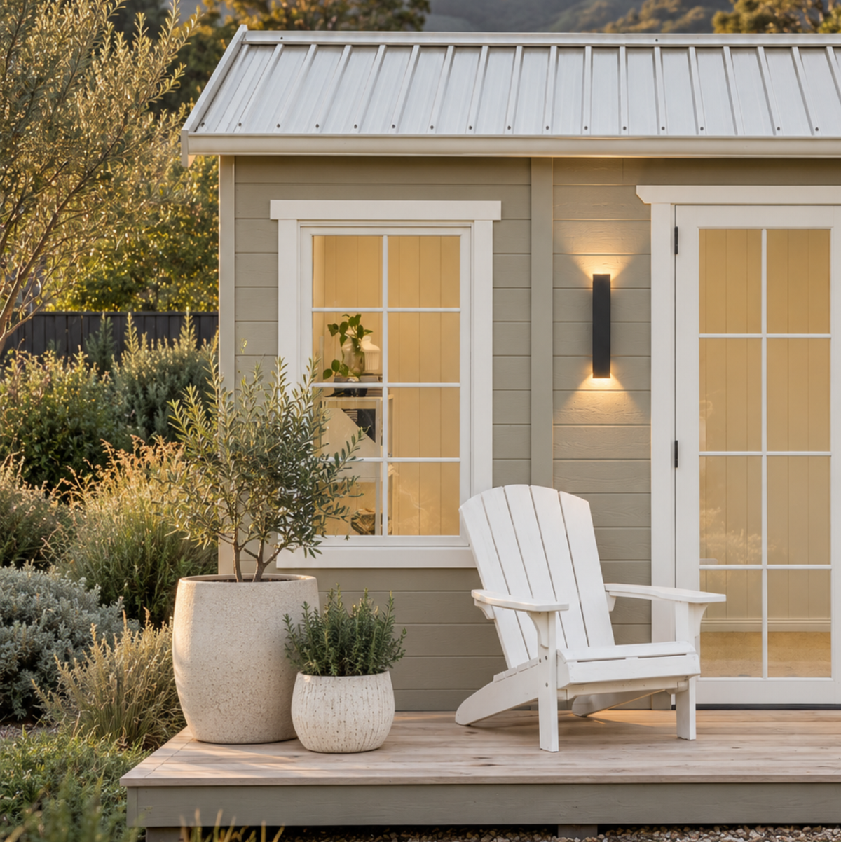 STILLA Annex Deck: Extend Your Garden Studio Outdoors