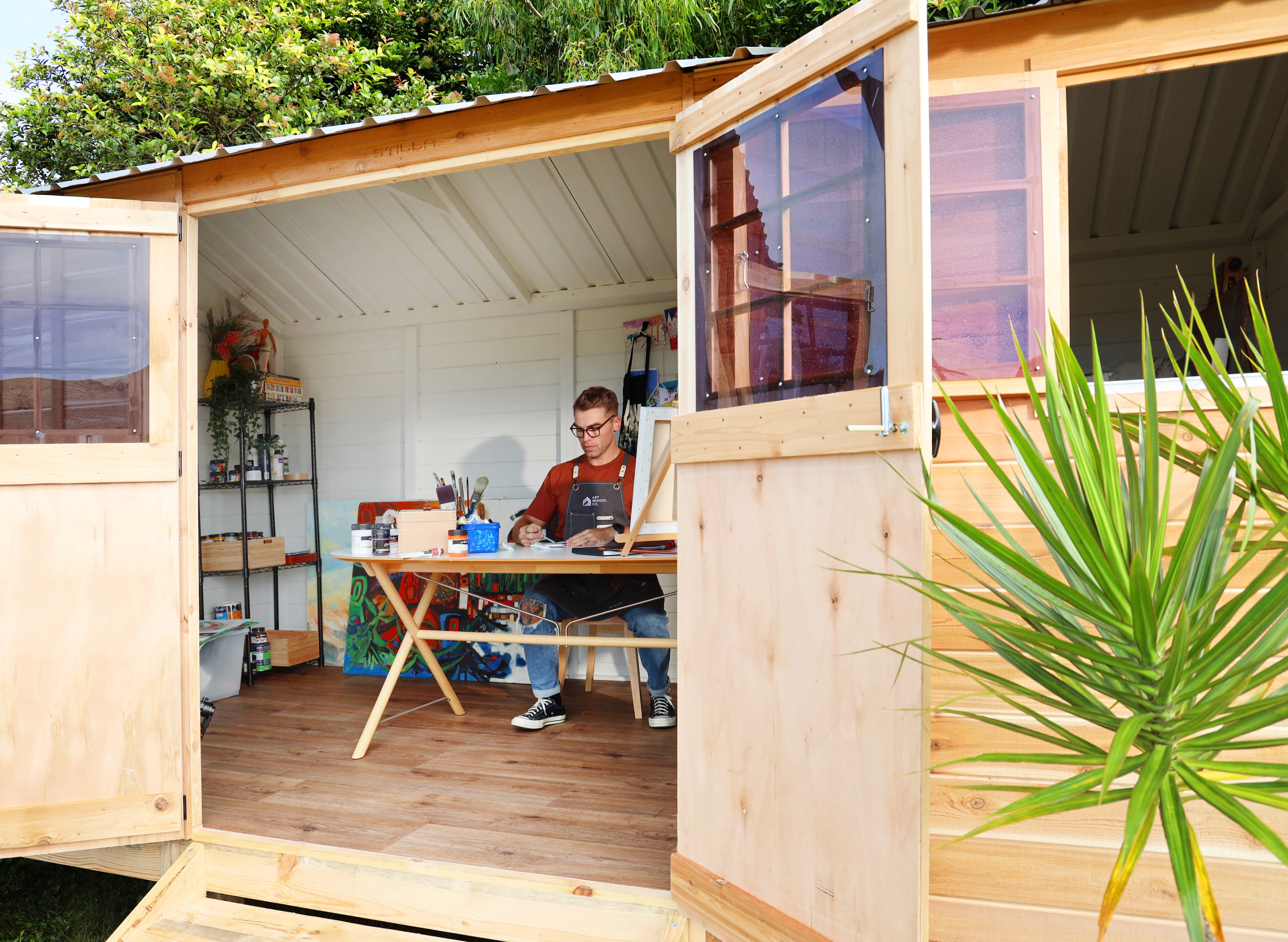 Art Studio Sheds | Light-Filled Cedar Studios | Stilla