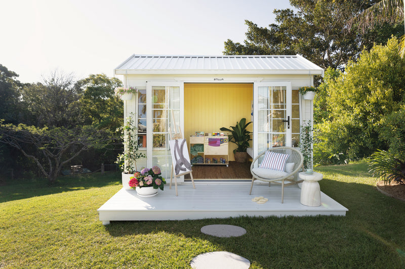 Hamilton 12x8 Cedar Timber Designer Studio